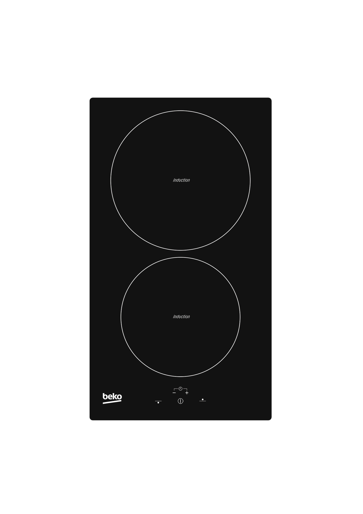 Beko Built-In Induction Hob 30cm HDMI32401DT Touch Control 2 Zones – Black
