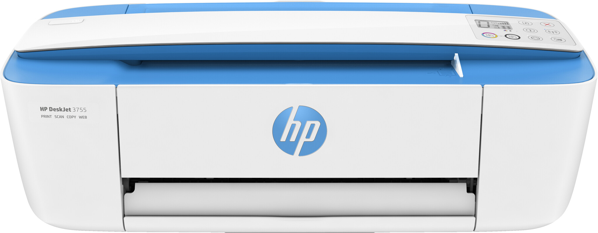 HP DeskJet 3760 Inkjet Printer – Blue / White (T8X19B#687) No ink #357250
