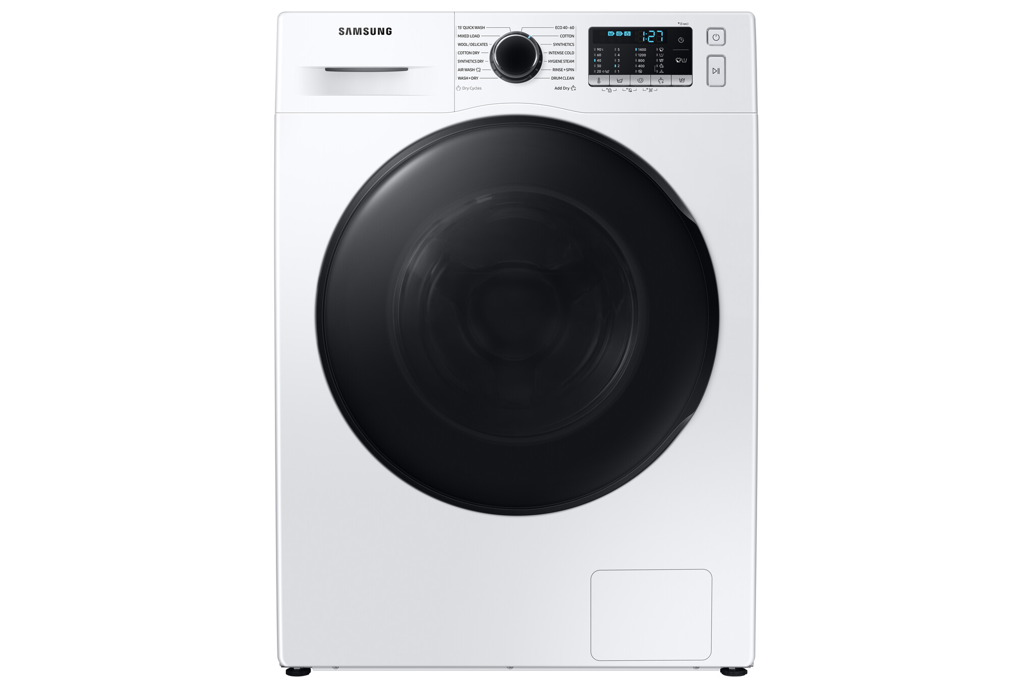 Samsung Series 5 ecobubble™ WD80TA046BE 8Kg / 5Kg Washer Dryer with 1400 rpm – White – E Rated #363652