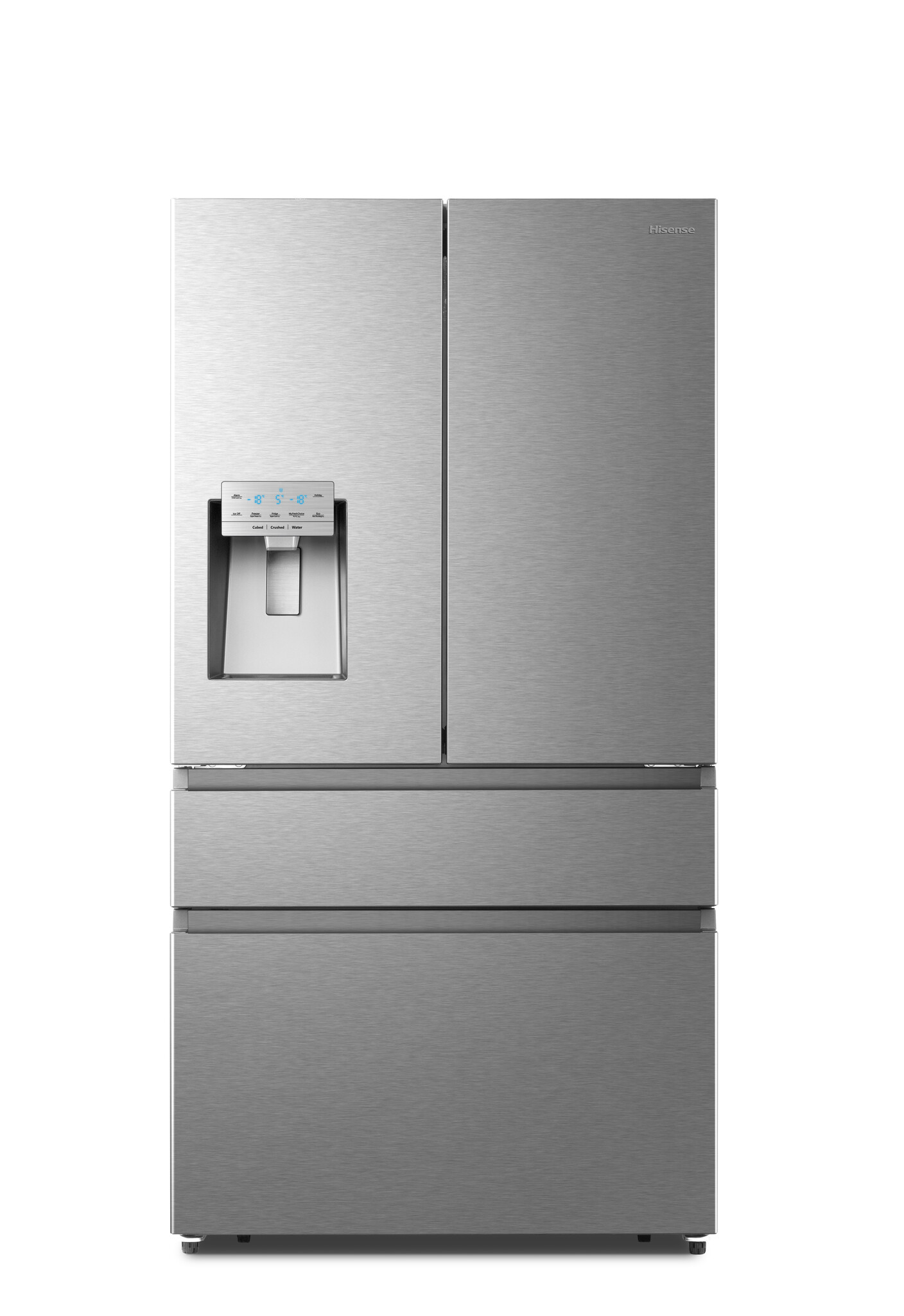 Hisense RF728N4SASE Total No Frost American Fridge Freezer – Stainless Steel – E Rated #364681