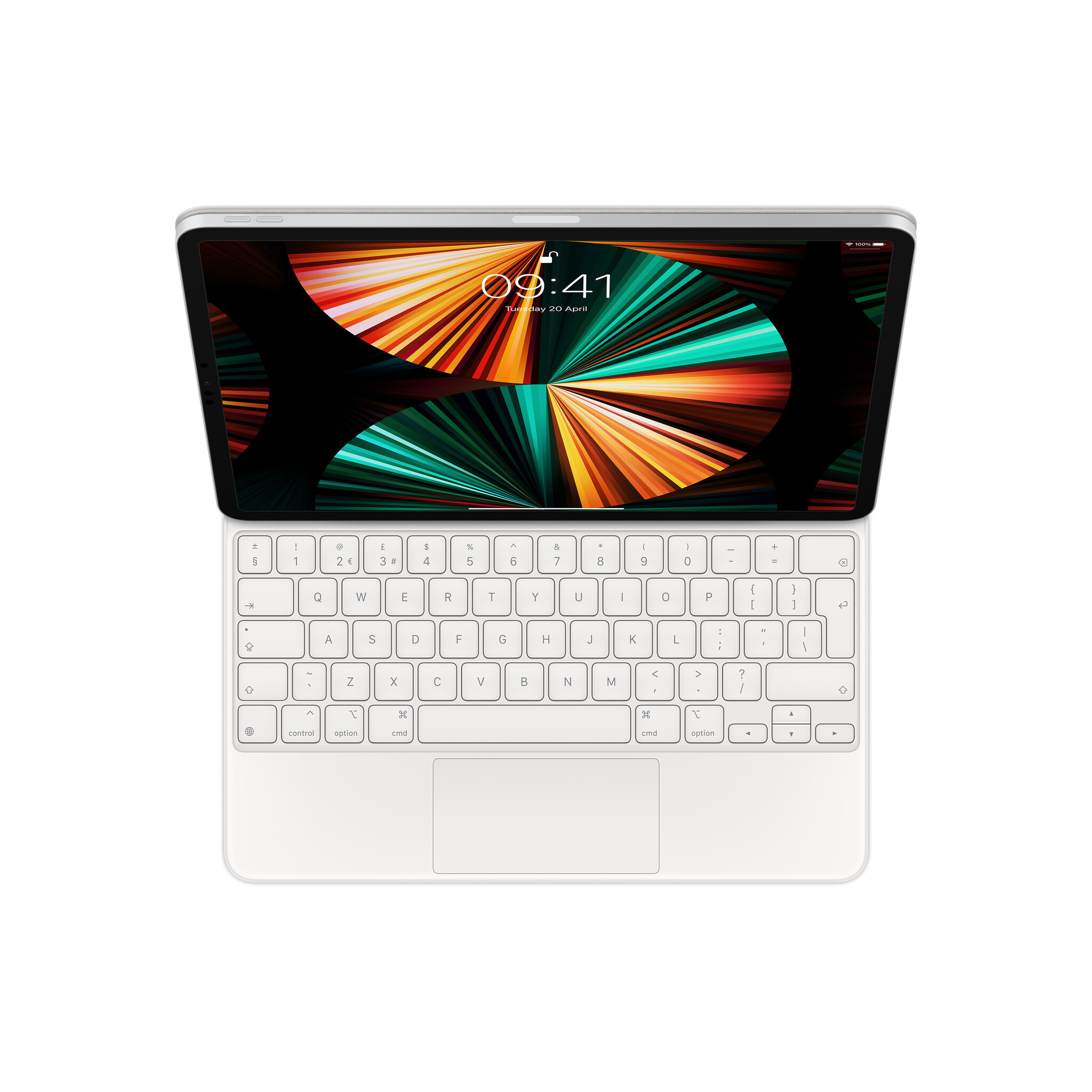 Apple Magic Keyboard for iPad Pro 12.9-inch 5th Generation – White #362785