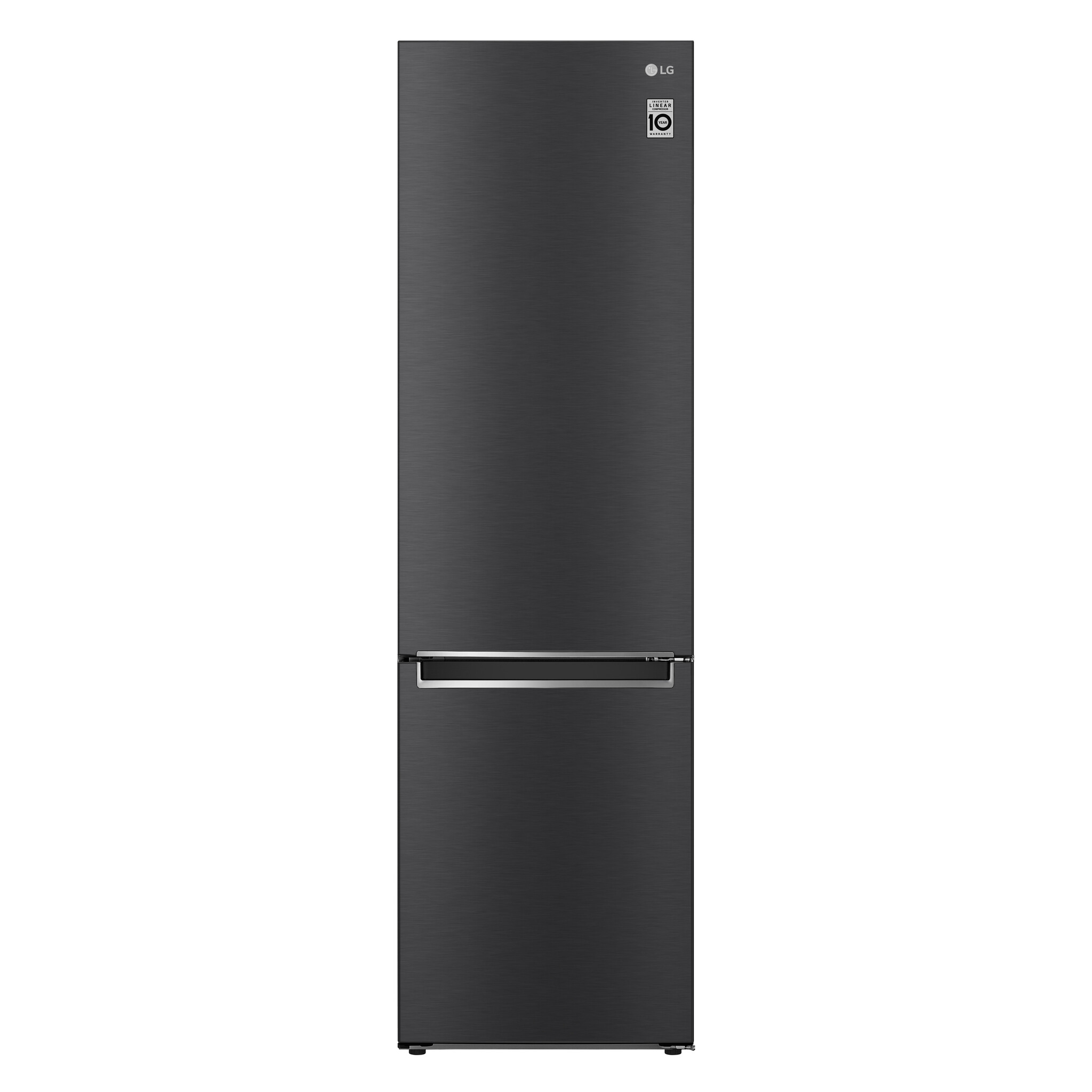 LG NatureFRESH™ GBB72MCVBN 70/30 Frost Free Fridge Freezer – Black – B Rated #363507
