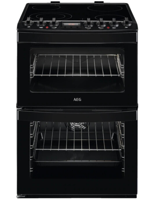 AEG CCB6740ACB 60cm Electric Cooker with Ceramic Hob – Black – A/A Rated #360608