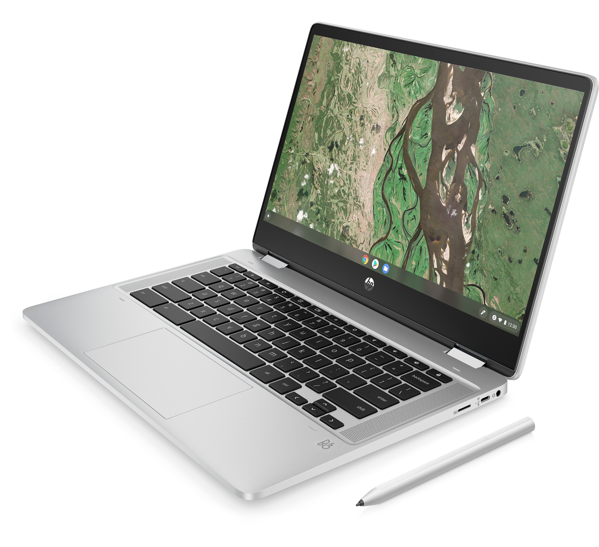 HP Chrome 14×360 14″ Chromebook Laptop – Silver (4H2A1EA#ABU) #354229