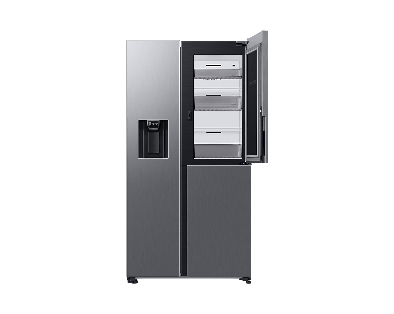 Samsung Series 9 RH68B8830S9 Plumbed Total No Frost American Fridge Freezer – Matte Stainless Steel – F Rated #358433