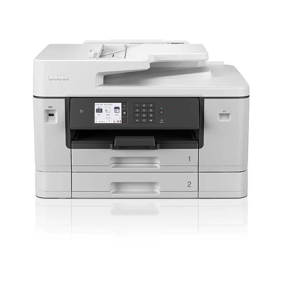Brother MFCJ6940DWZU1 Inkjet Printer – Black / White – With Ink – Works With Apple AirPrint #360536