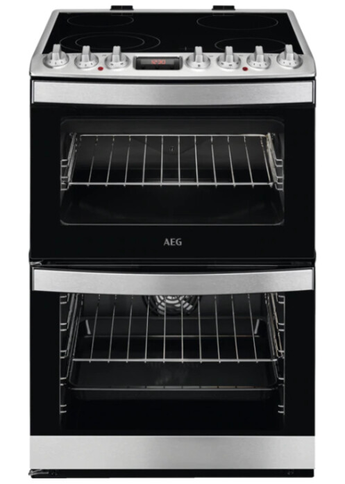 AEG CCB6740ACM 60cm Electric Cooker Stainless Steel – A/A Rated #362650