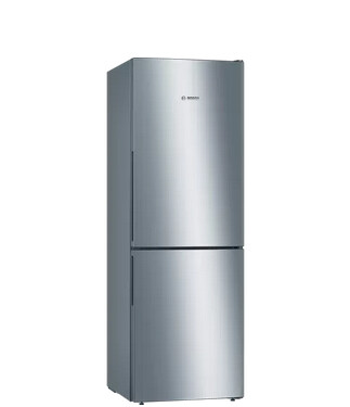 Bosch KGV33VLEAG 50/50 Fridge Freezer – Stainless Steel Effect – E Rated #358035