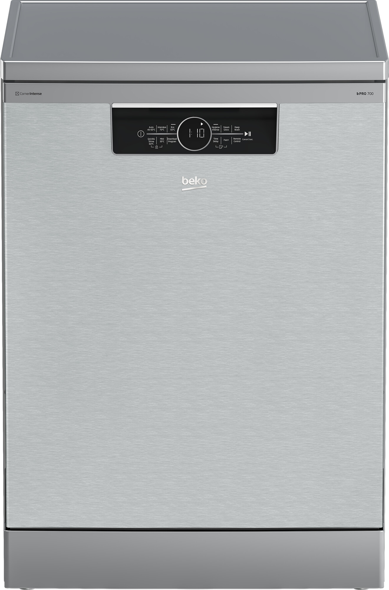 Beko BDFN36650CX Standard Dishwasher – Stainless Steel – B Rated #367319