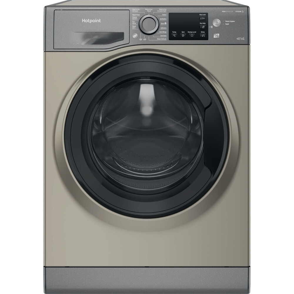 Hotpoint NDB9635GKUK 9Kg / 6Kg Washer Dryer with 1400 rpm – Graphite – D Rated #367101