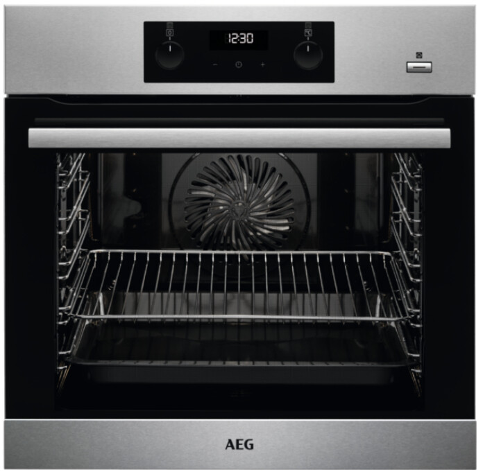 AEG BES355010M Built In Electric Single Oven  Steam Function – S/steel #367061