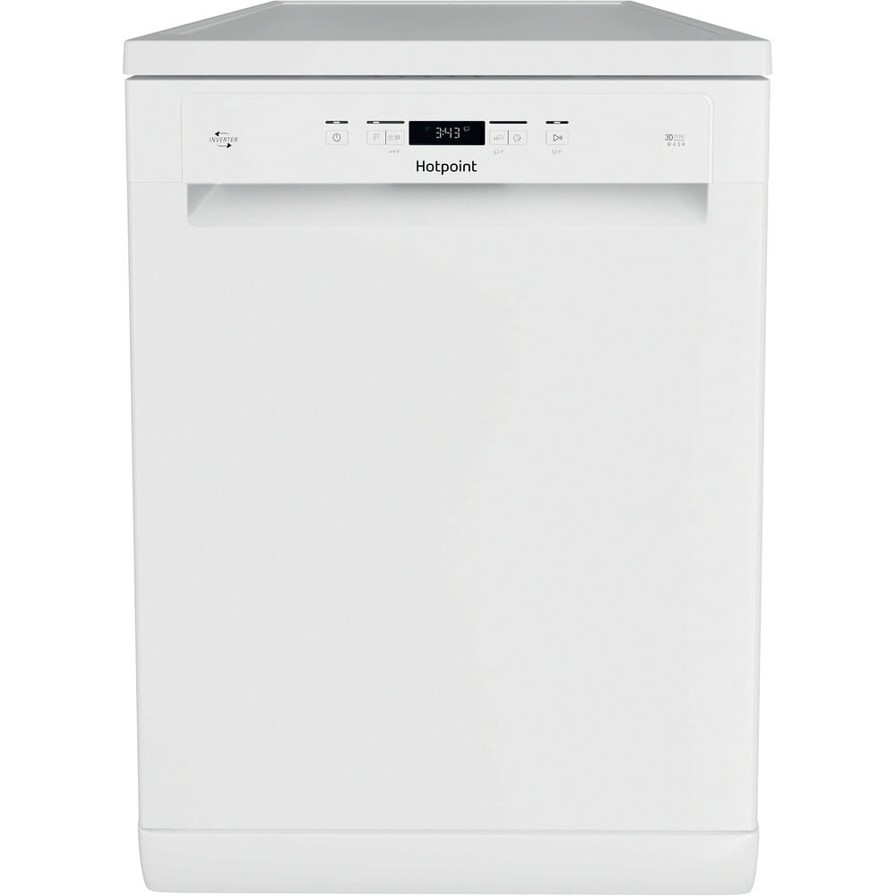 Hotpoint HFC3C26WCUK Standard Dishwasher – White – E Rated #366601