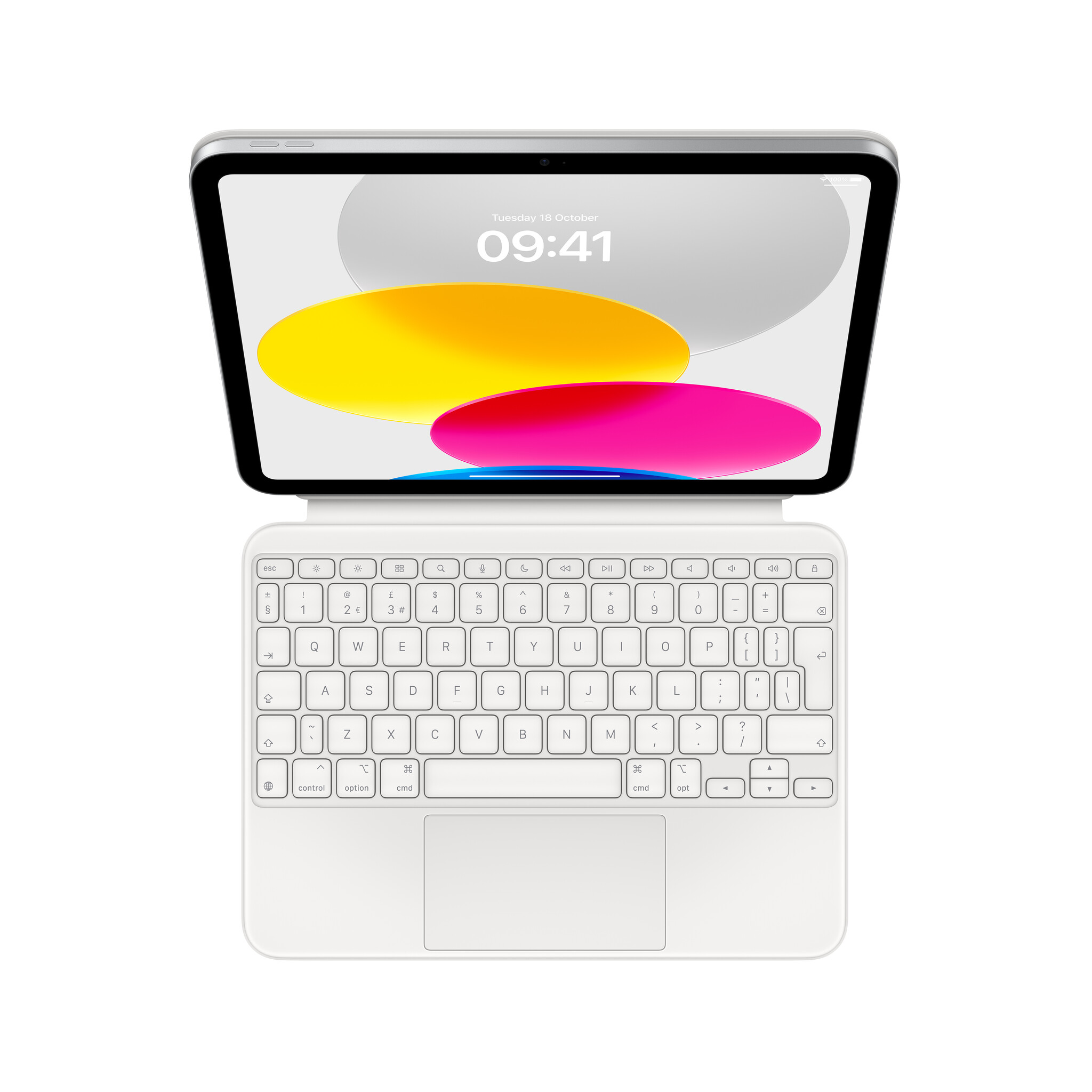 Apple Magic Keyboard Folio for iPad (10th generation) – White (MQDP3B/A) #365028