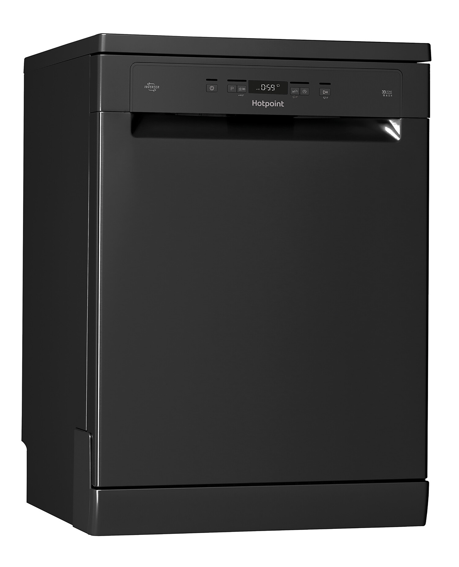 Hotpoint HFC3C26WCBUK Standard Dishwasher – Black #366961