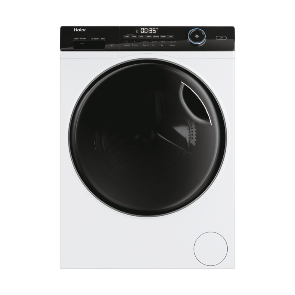Haier i-Pro Series 5 HW80-B14959TU1 Wifi Connected 8Kg Washing Machine with 1400 rpm – White – A Rated #366397