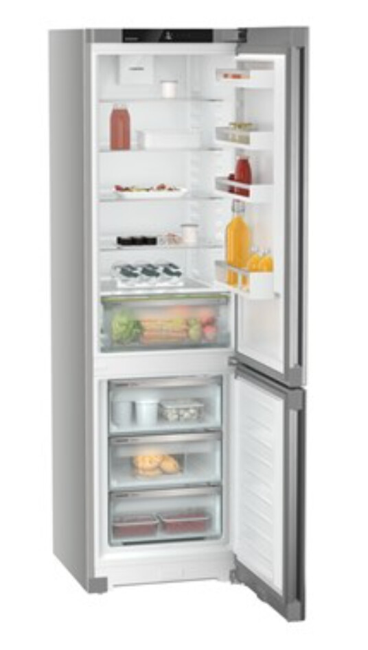 Liebherr CNsfd5703 Wifi Connected 70/30 Frost Free Fridge Freezer – Stainless Steel – D Rated #365476