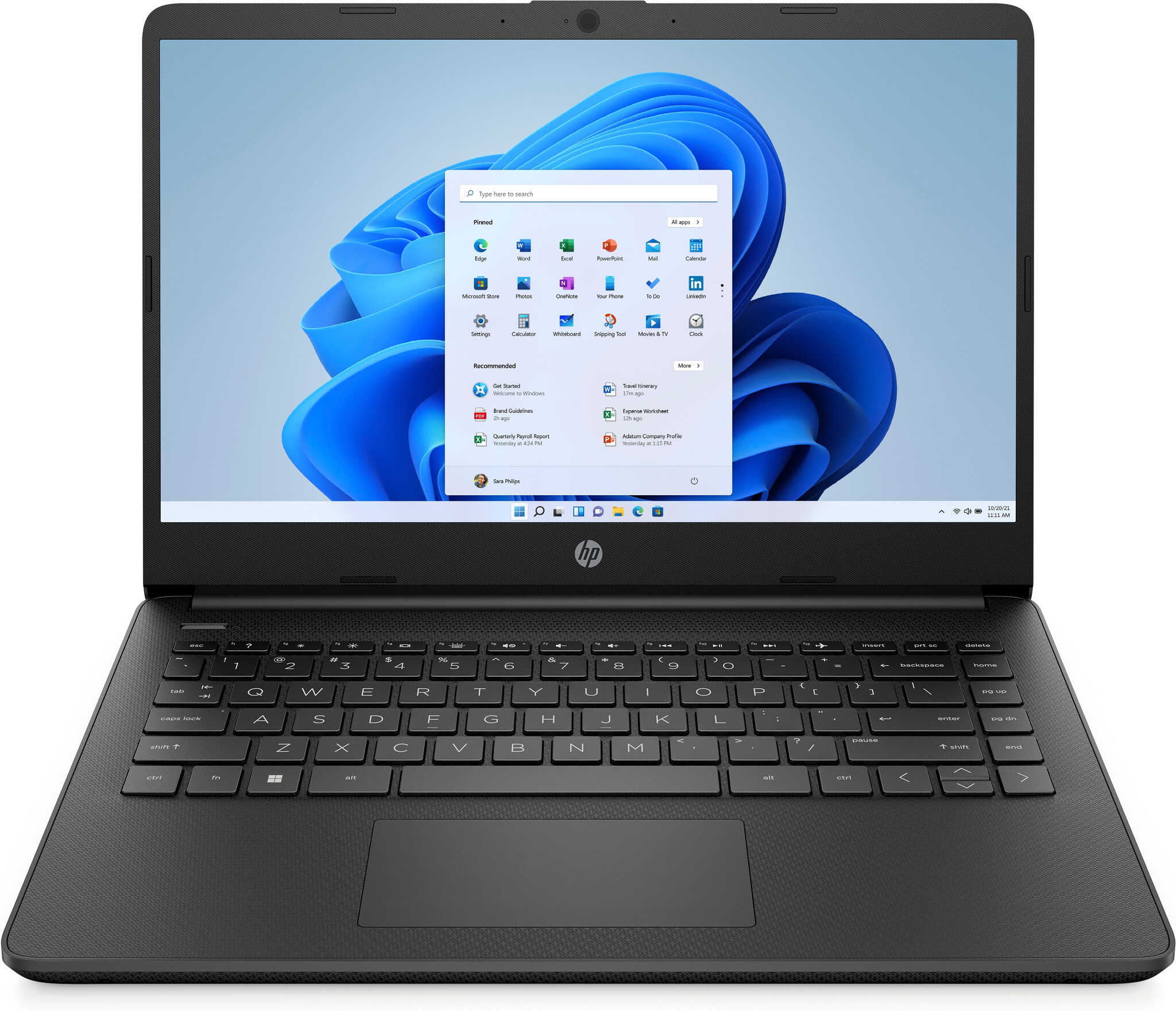 HP 14s-dq0034na 14″ Laptop – Intel® Celeron® N, 128 GB SSD – Jet Black (893D3EA#ABU) #366842