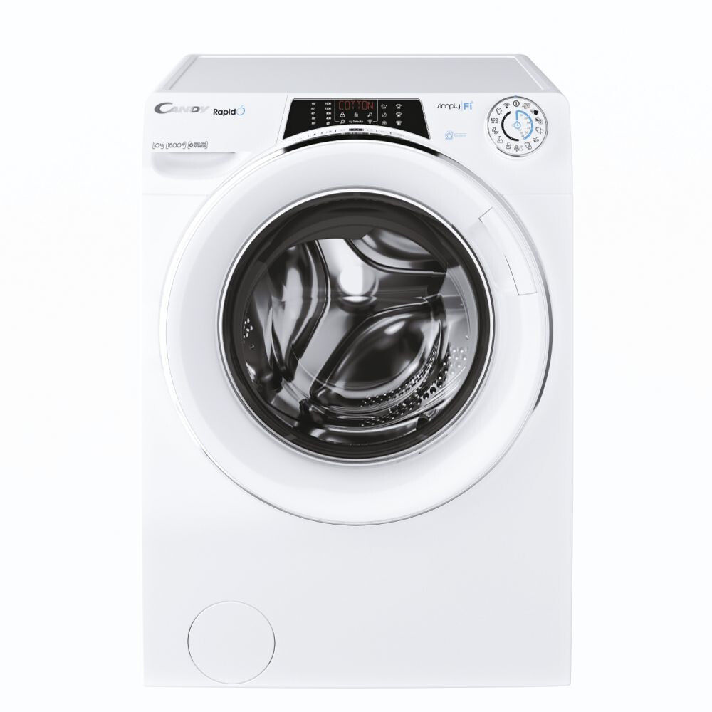 Candy RapidÓ RO16106DWMCE 10kg Washing Machine with 1600 rpm – White – A Rated #366243