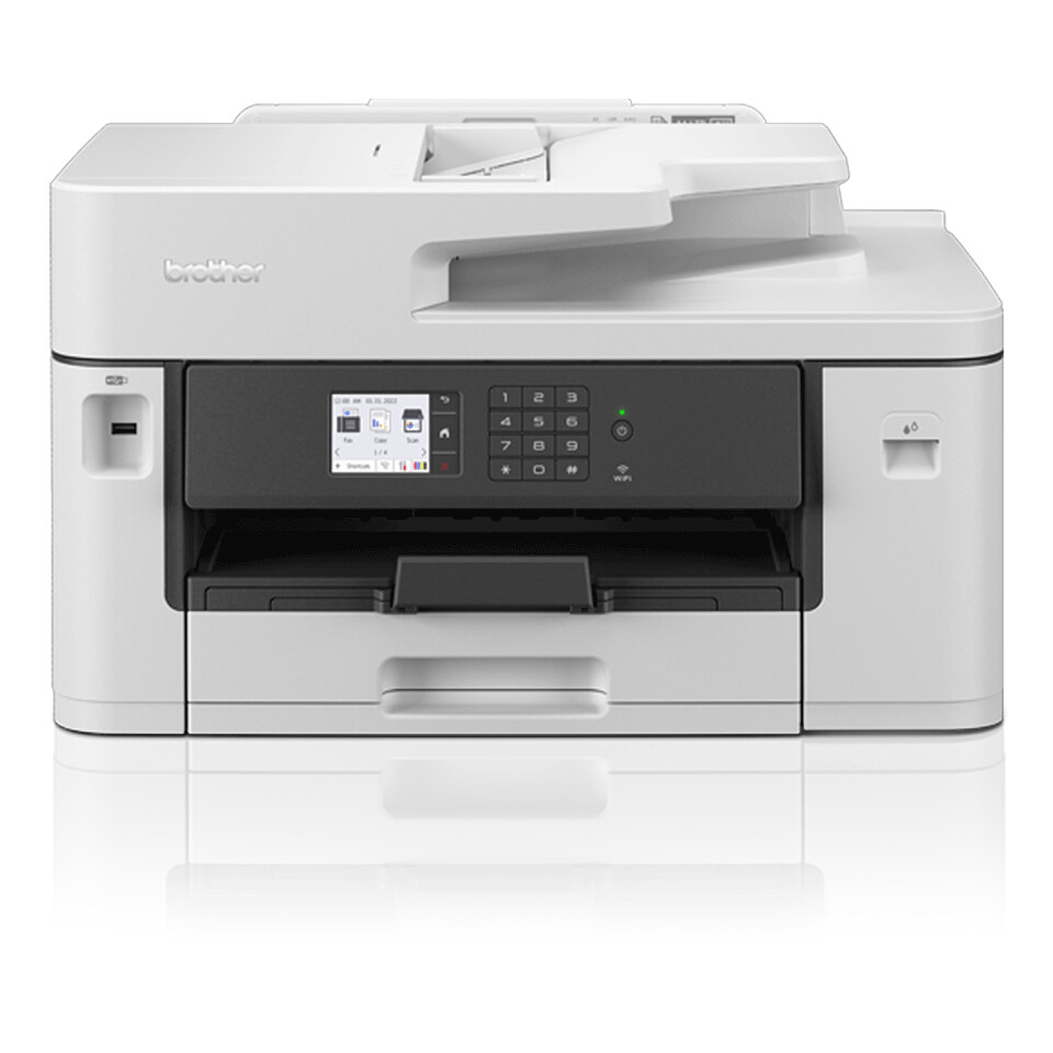 Brother MFCJ5340DWZU1 Inkjet Printer – Black / White (MFCJ5340DWZU1	)  #360211