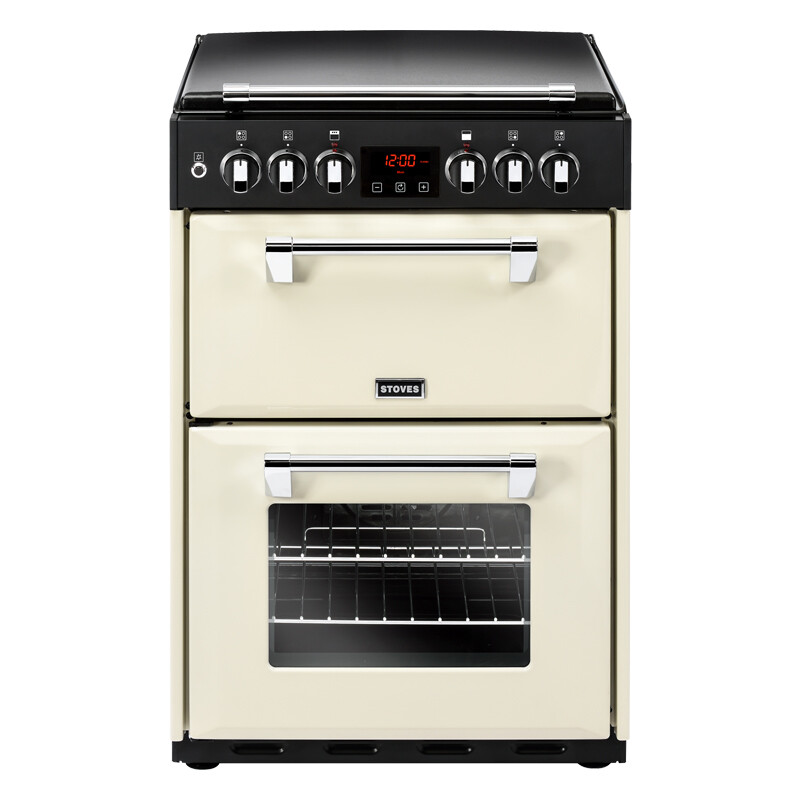Stoves Richmond600DF 60cm Dual Fuel Cooker – Cream – A/A Rated #366525