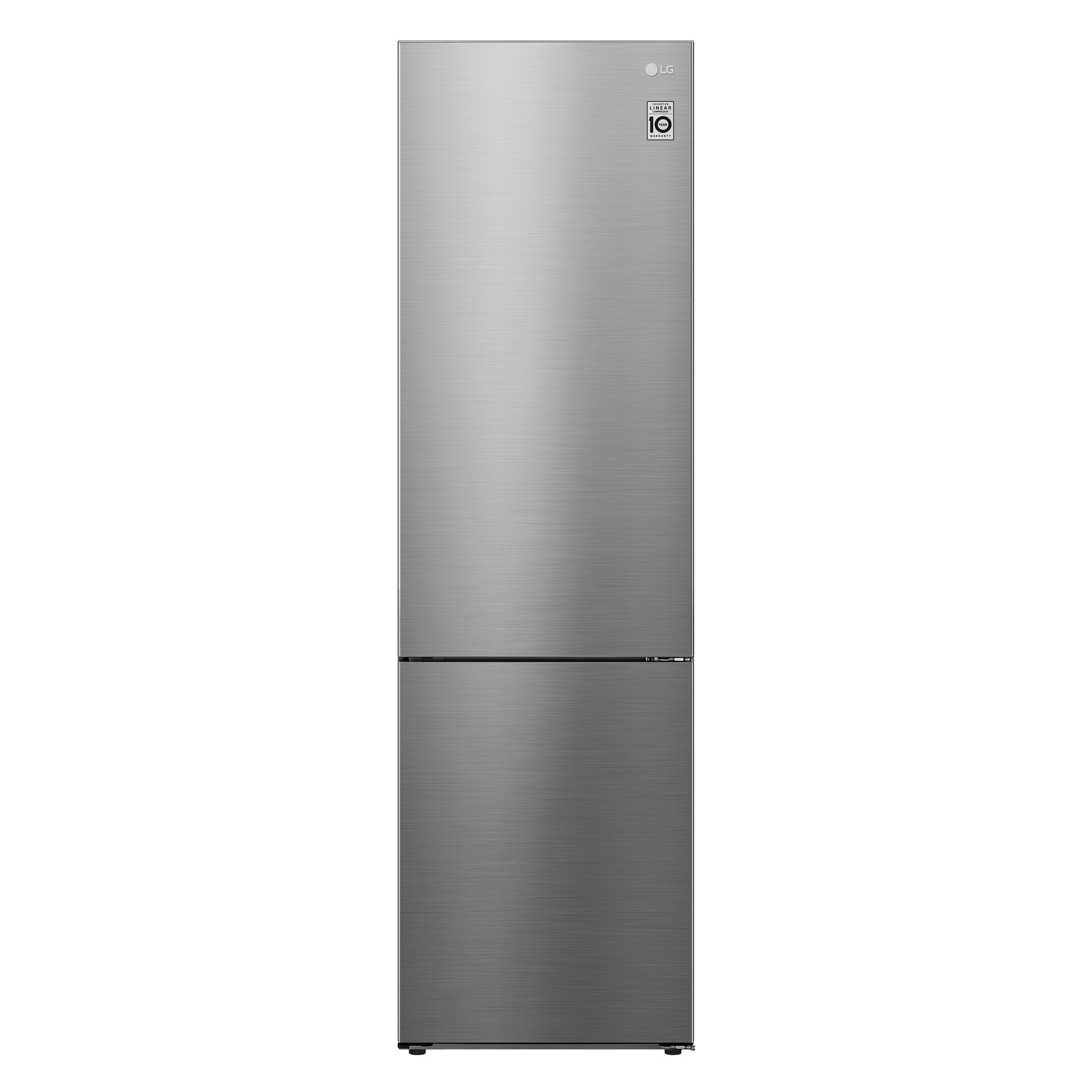 LG NatureFRESH™ GBP62PZNBC 70/30 Frost Free Fridge Freezer – Silver – B Rated #366781
