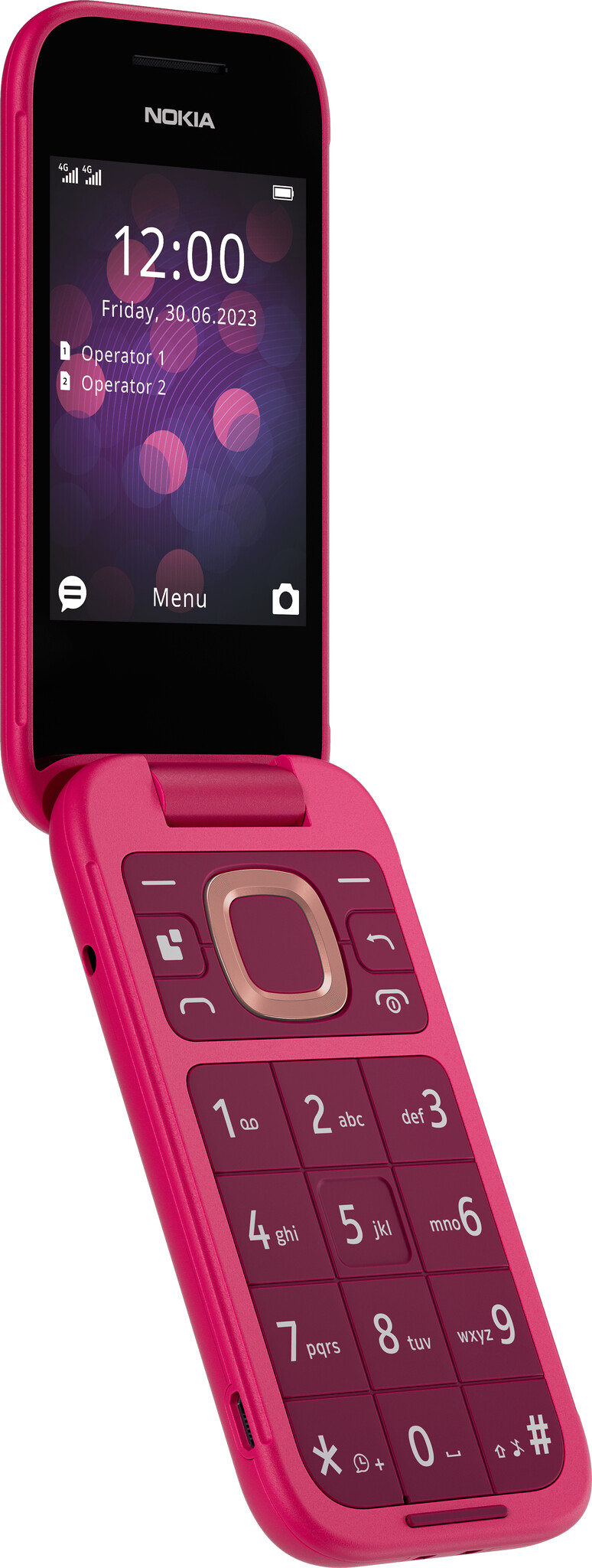 Nokia 2660 32GB Mobile Phone in Pop Pink (1GF011IPC1A04) #364121