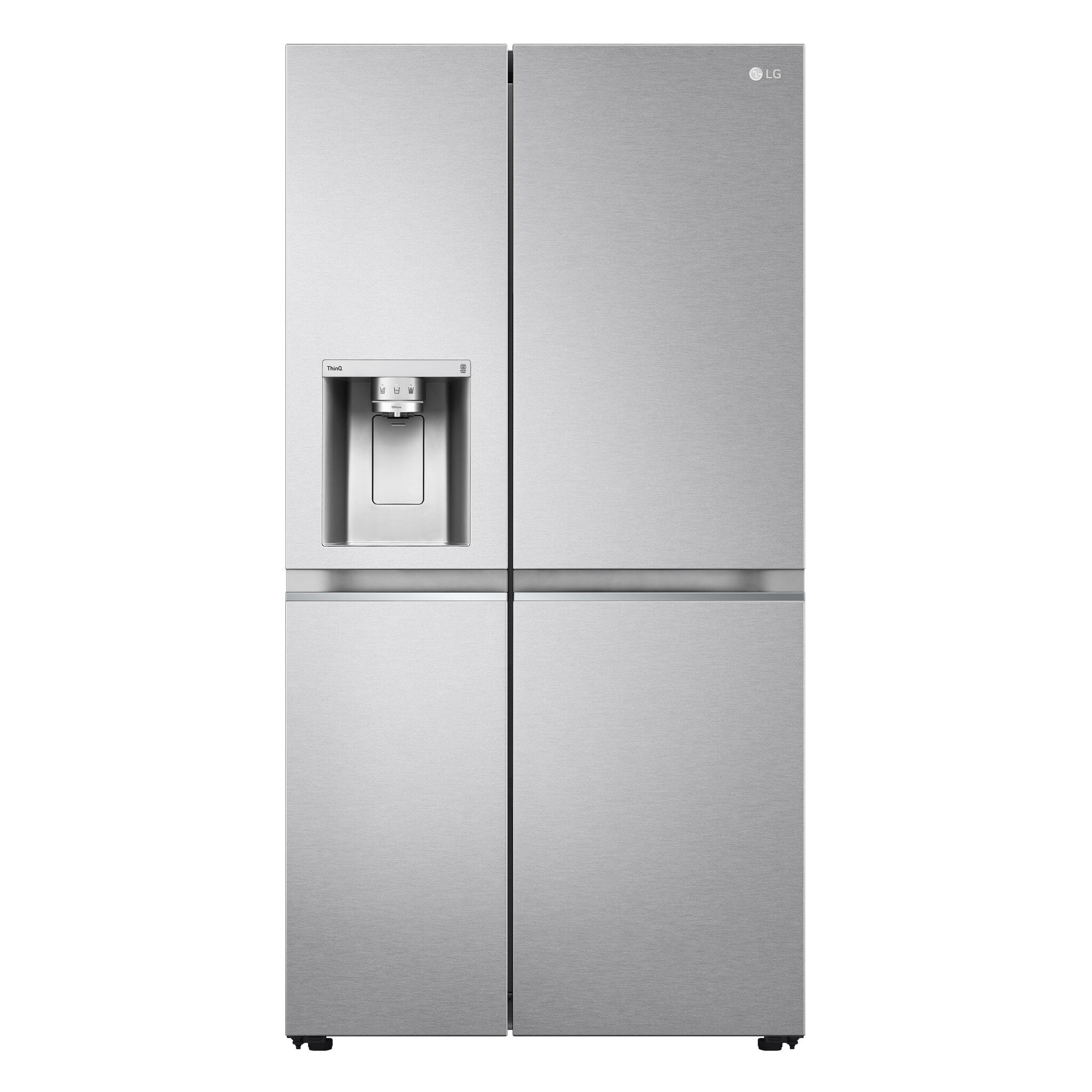 LG UVnano™ GSLV91MBAC Wifi Connected Non-Plumbed Frost Free American Fridge Freezer – Metal Sorbet – C Rated #366115