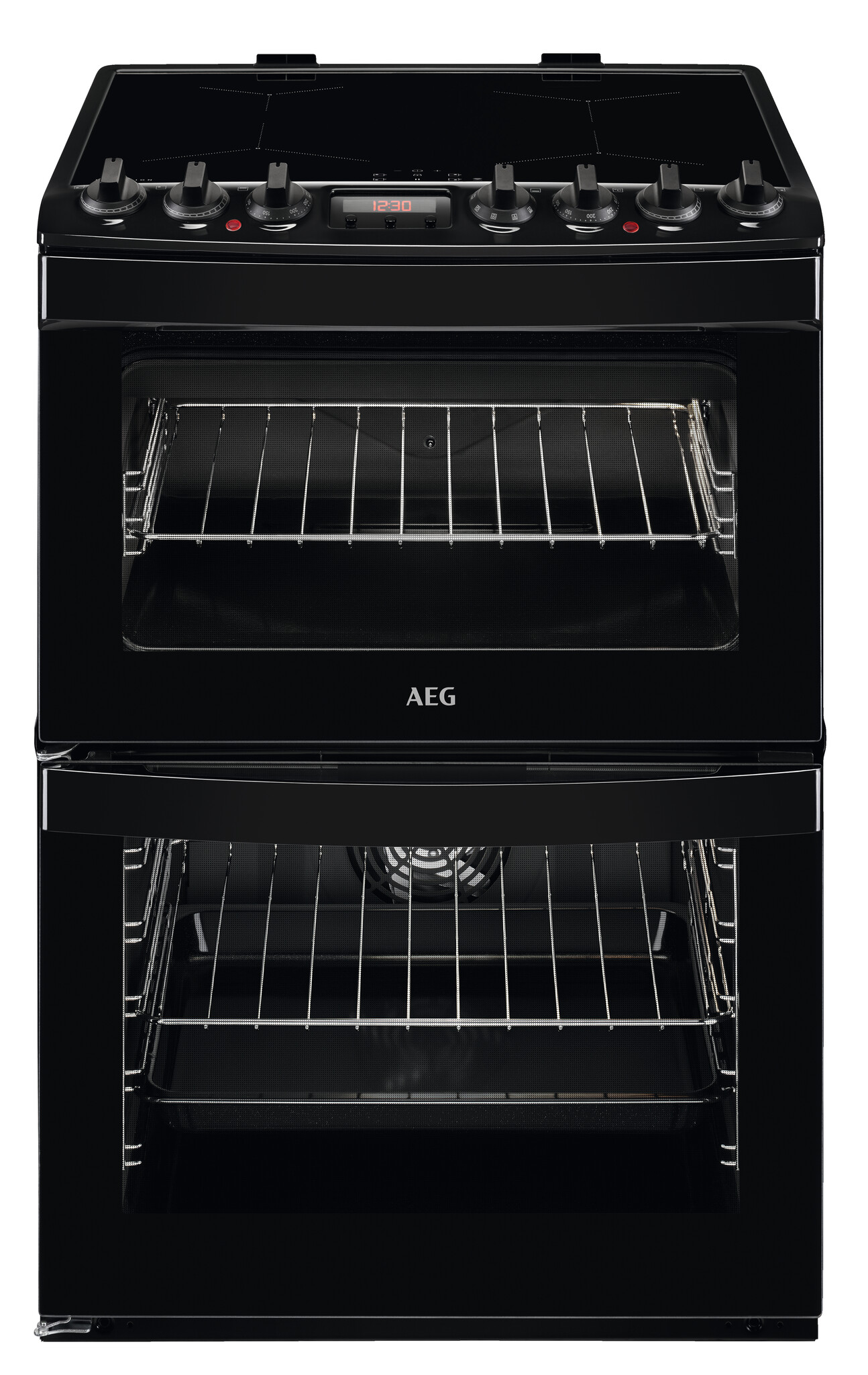 AEG CIB6742ACB Electric Cooker with Induction Hob – Black – A/A Rated #365636