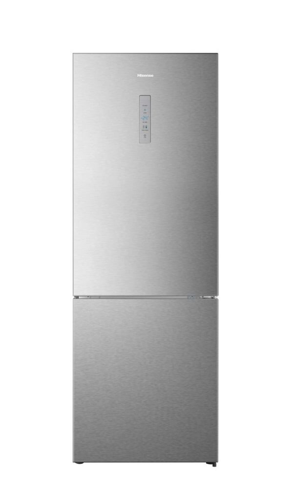 Hisense RB645N4BIE 60/40 Frost Free Fridge Freezer – Stainless Steel – E Rated #366177