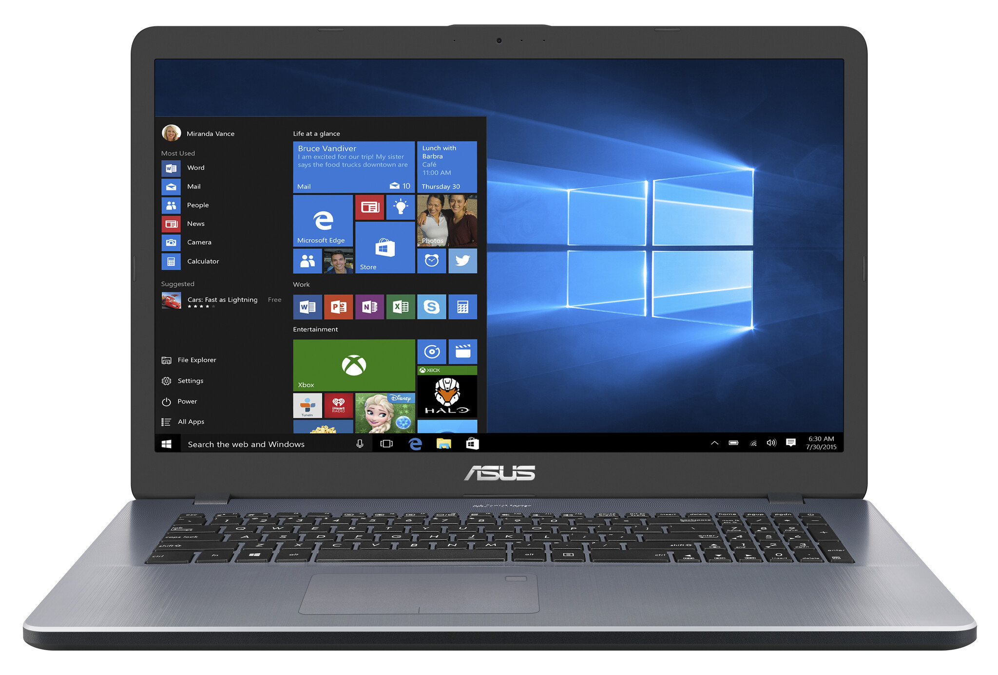 Asus VivoBook 17 17.3″ Laptop Intel® Celeron® N 256GB SSD – Grey (X705MA-BX269W) #366572