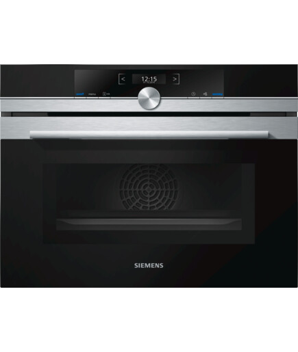 Siemens IQ-700 CM633GBS1B Built In Compact Electric Single Oven – Stainless Steel #366615