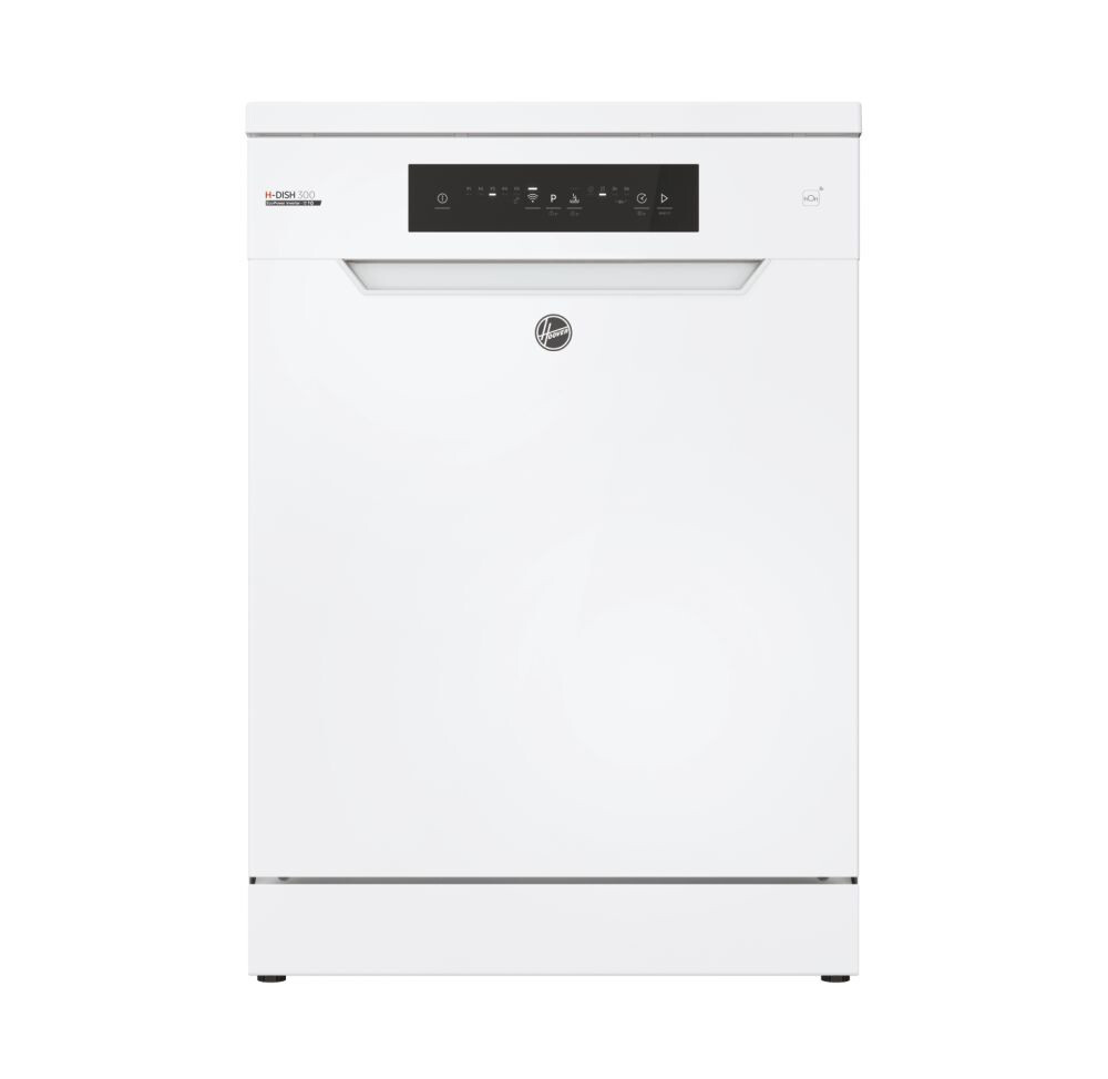 Hoover H-DISH 300 HF3C7L0W Wifi Connected Standard Dishwasher – White – C Rated #366738