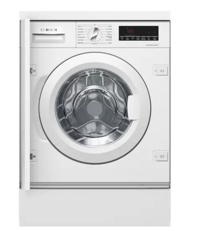 Bosch Series 8 WIW28502GB Integrated 8Kg Washing Machine with 1400 rpm – White – C Rated #364573