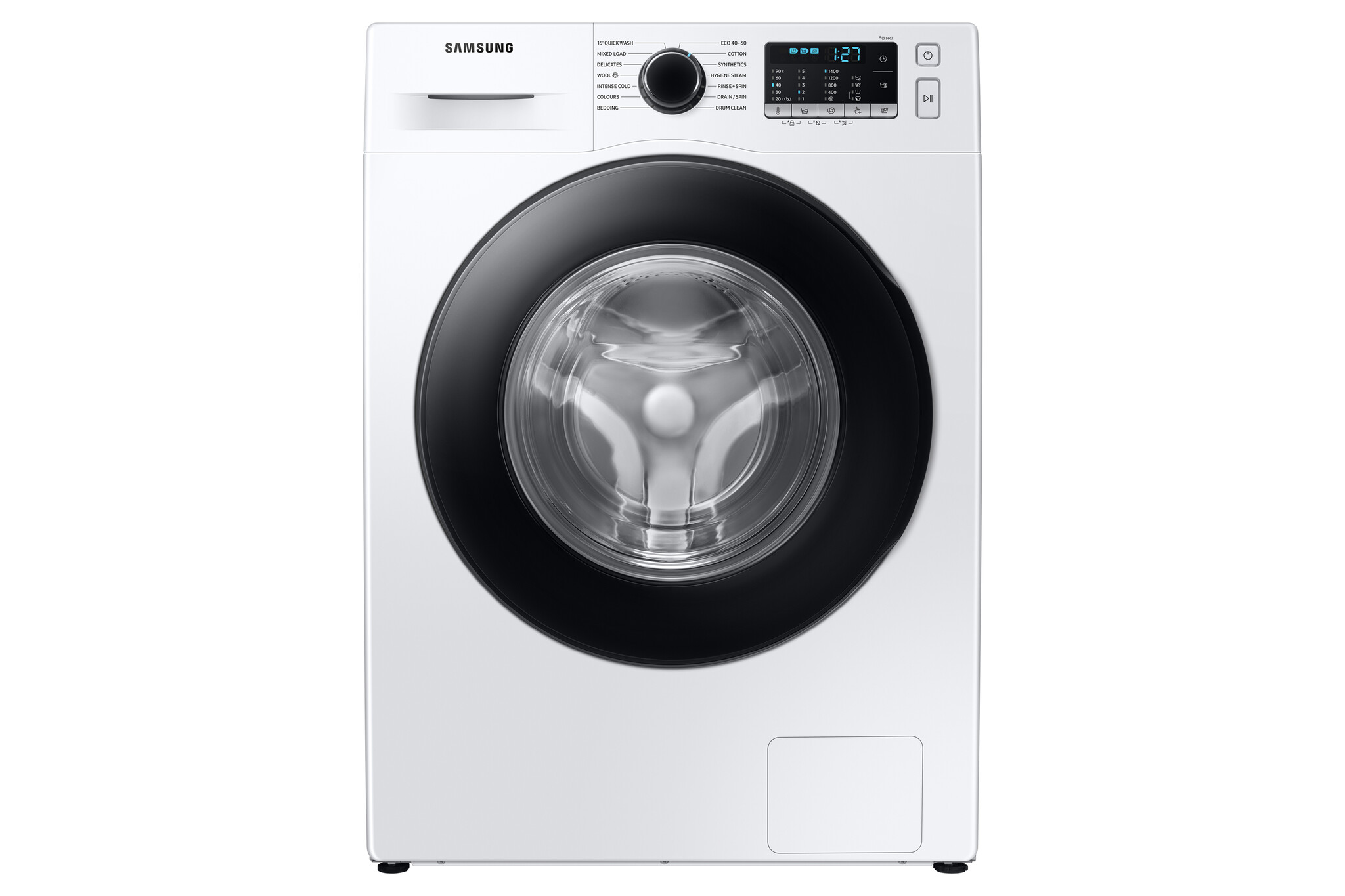 Samsung Series 5 ecobubble™ WW90TA046AE 9Kg Washing Machine with 1400 rpm – White – A Rated #367323