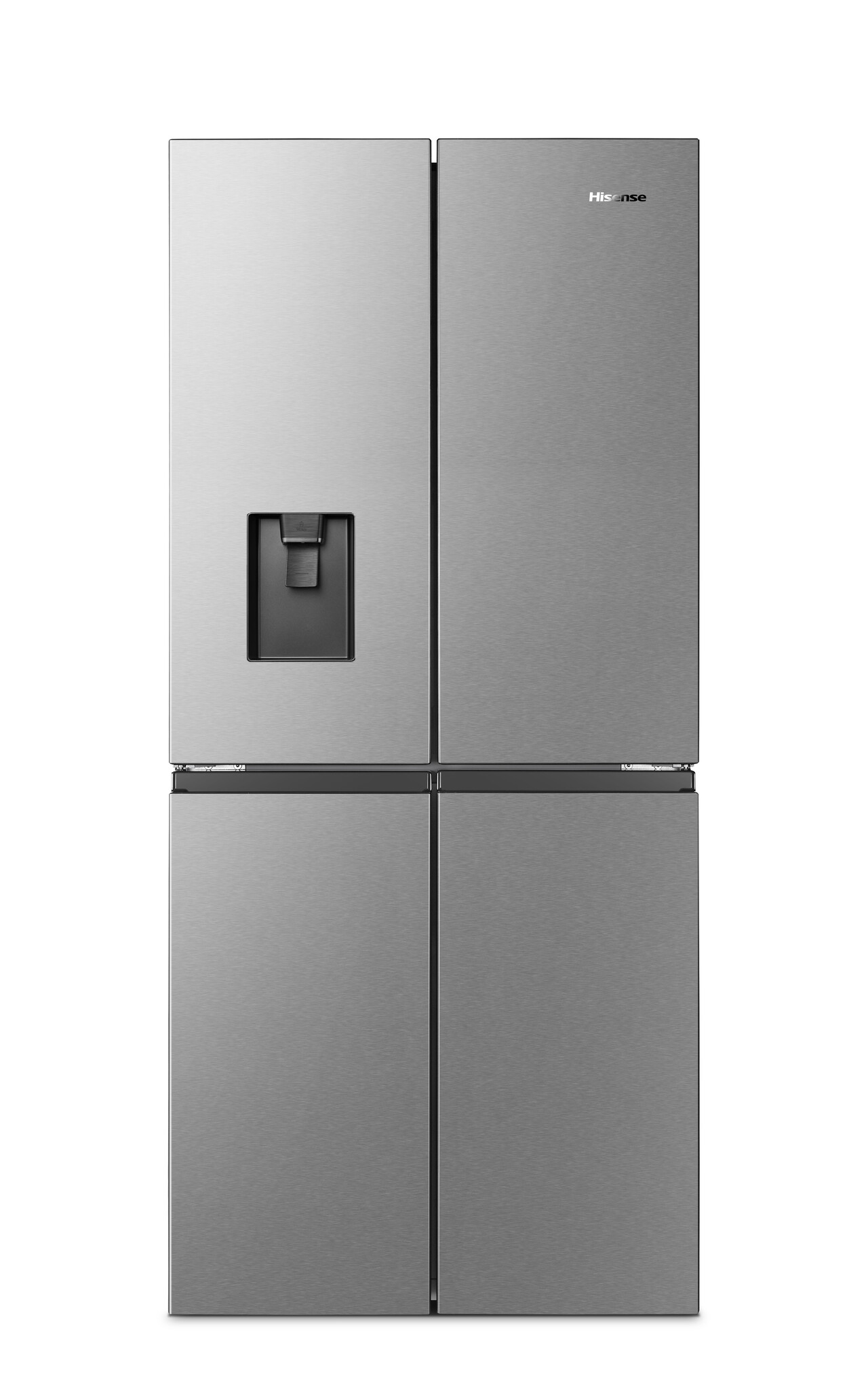 Hisense PureFlat FMN440W20C Non-Plumbed Total No Frost American Fridge Freezer – Stainless Steel – F Rated #367311