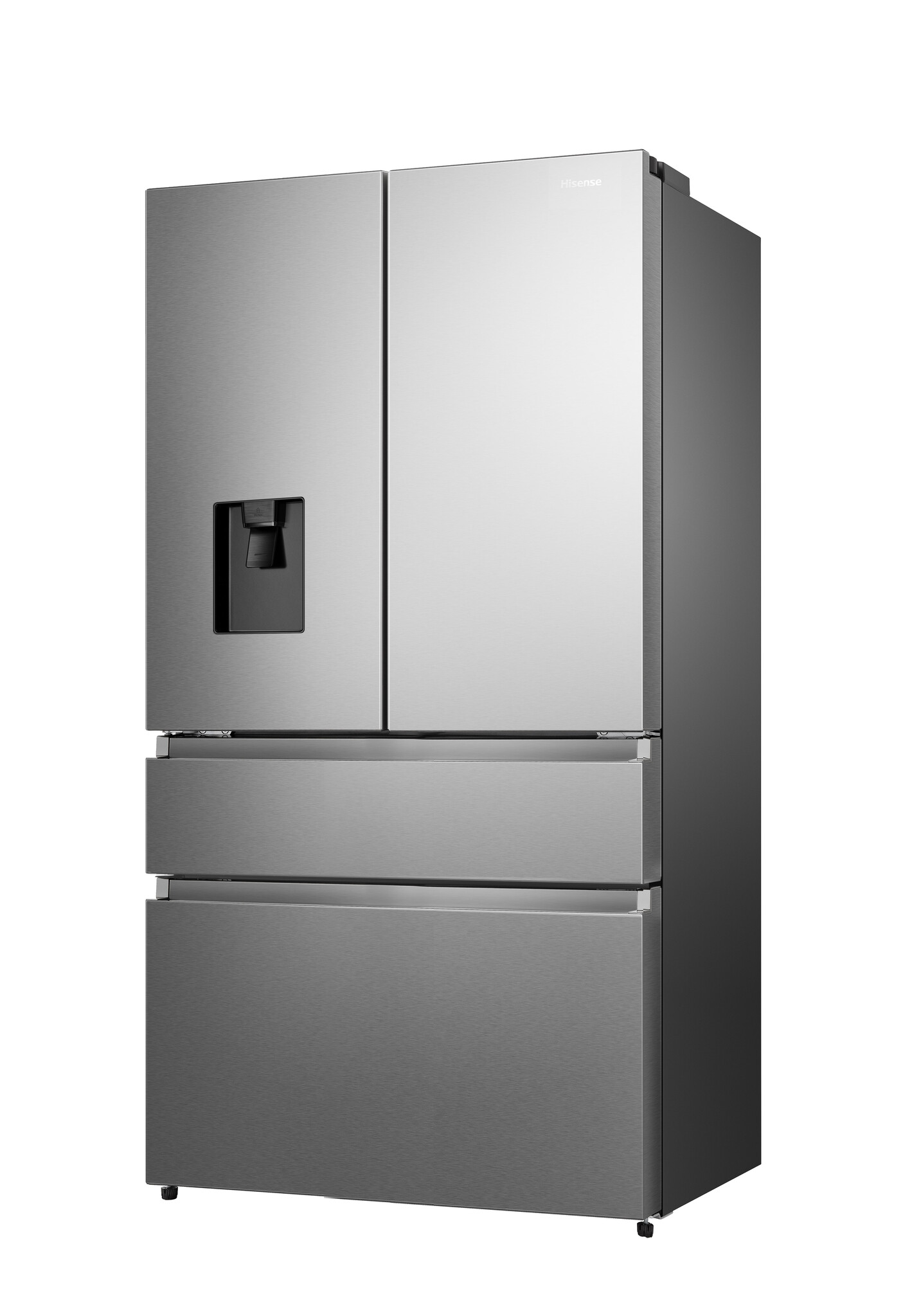 Hisense PureFlat RF749N4SWSE Non-Plumbed Total No Frost American Fridge Freezer – Stainless Steel – E Rated #367303