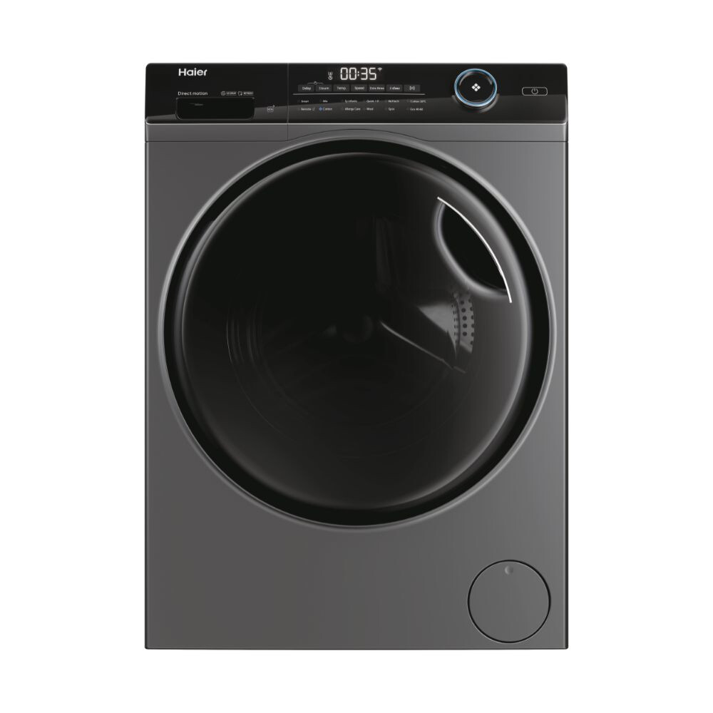 Haier i-Pro Series 5 HW80-B14959S8TU1 8Kg Washing Machine with 1400 rpm – Anthracite – A Rated #367143