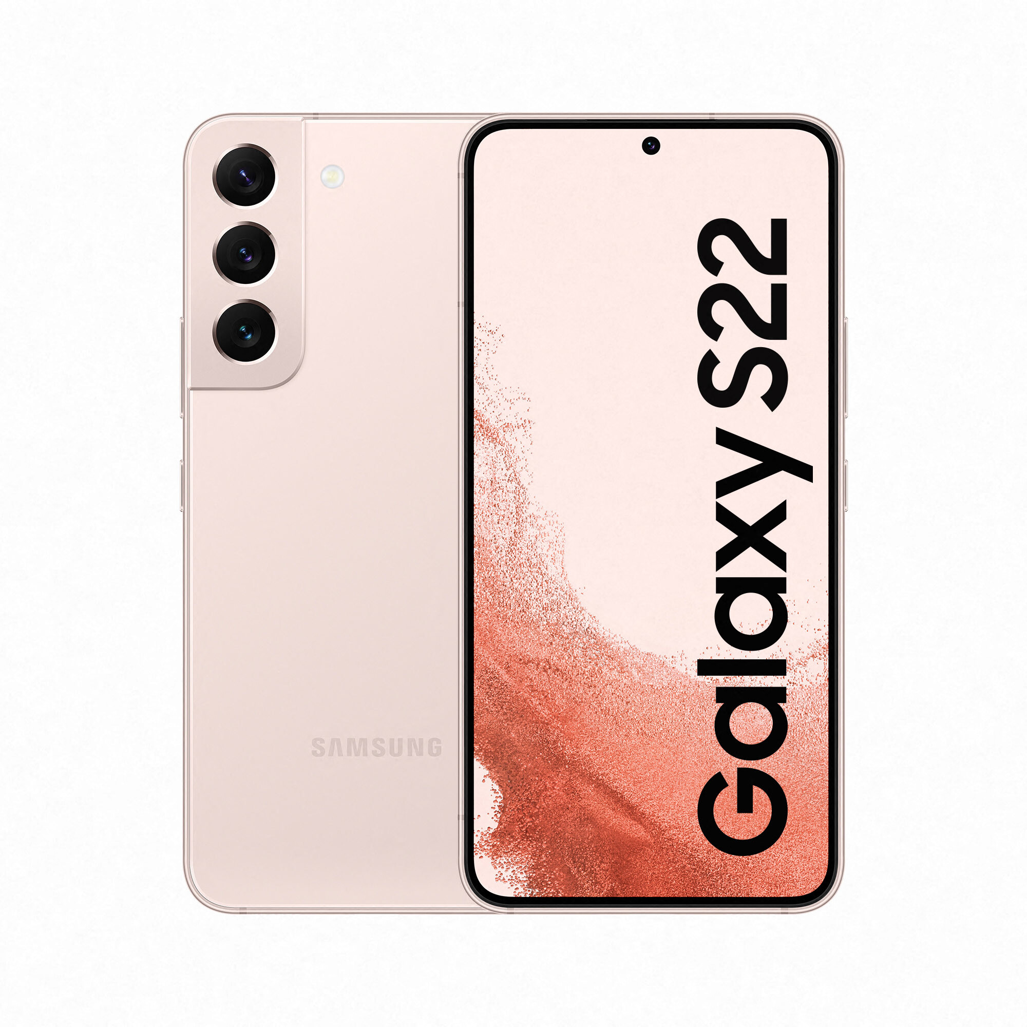Samsung Galaxy S22 256GB Smartphone in Pink Gold #362876