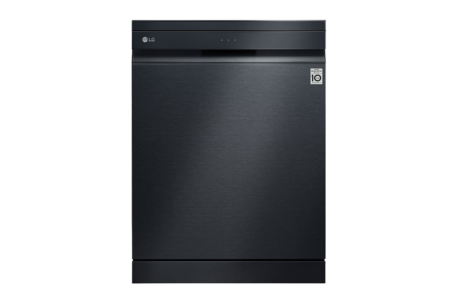 LG TrueSteam™ QuadWash™ DF455HMS Wifi Connected Standard Dishwasher – Matte Black – C Rated #366688
