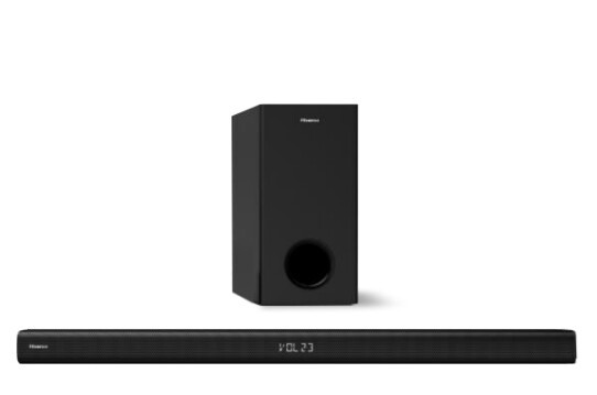 Hisense HS218 2.1 Soundbar with Wireless Subwoofer – Black #365908