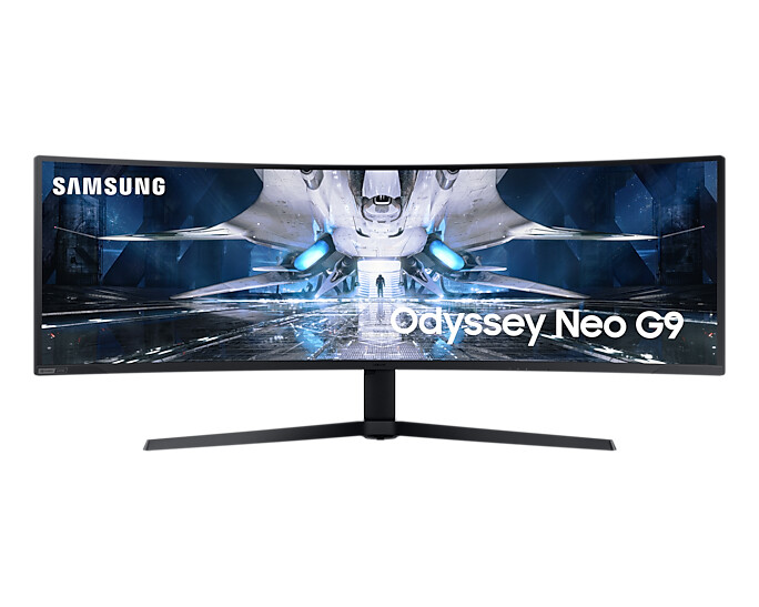 Samsung Odyssey 49″ 5K Ultra HD 240Hz Monitor with AMD FreeSync with NVidia G-Sync – Black (LS49AG950NUXXU) #364126