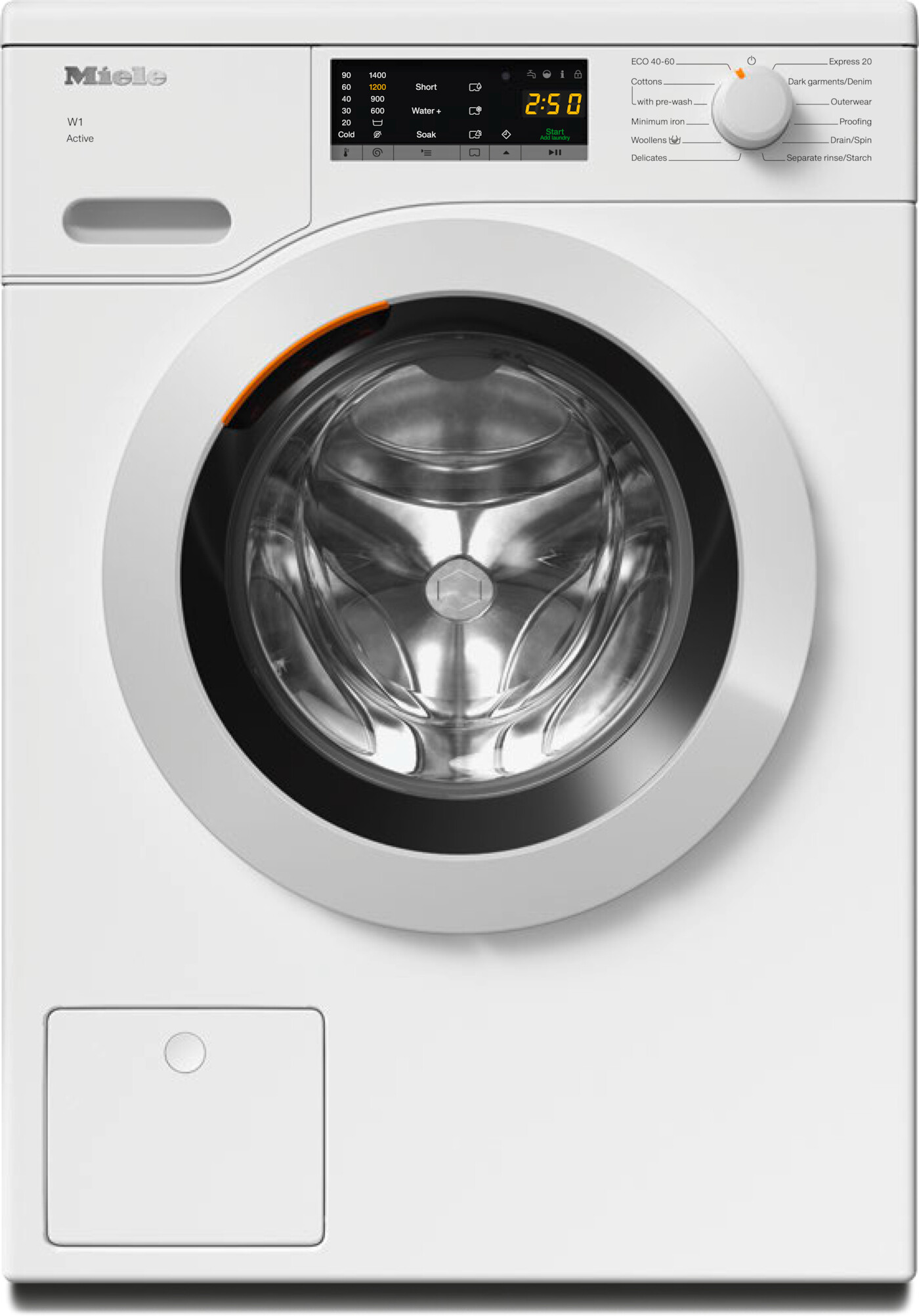 Miele WCA020WCS Washing Machine with DirectSensor & CapDosing – White (W1 Active) #361775