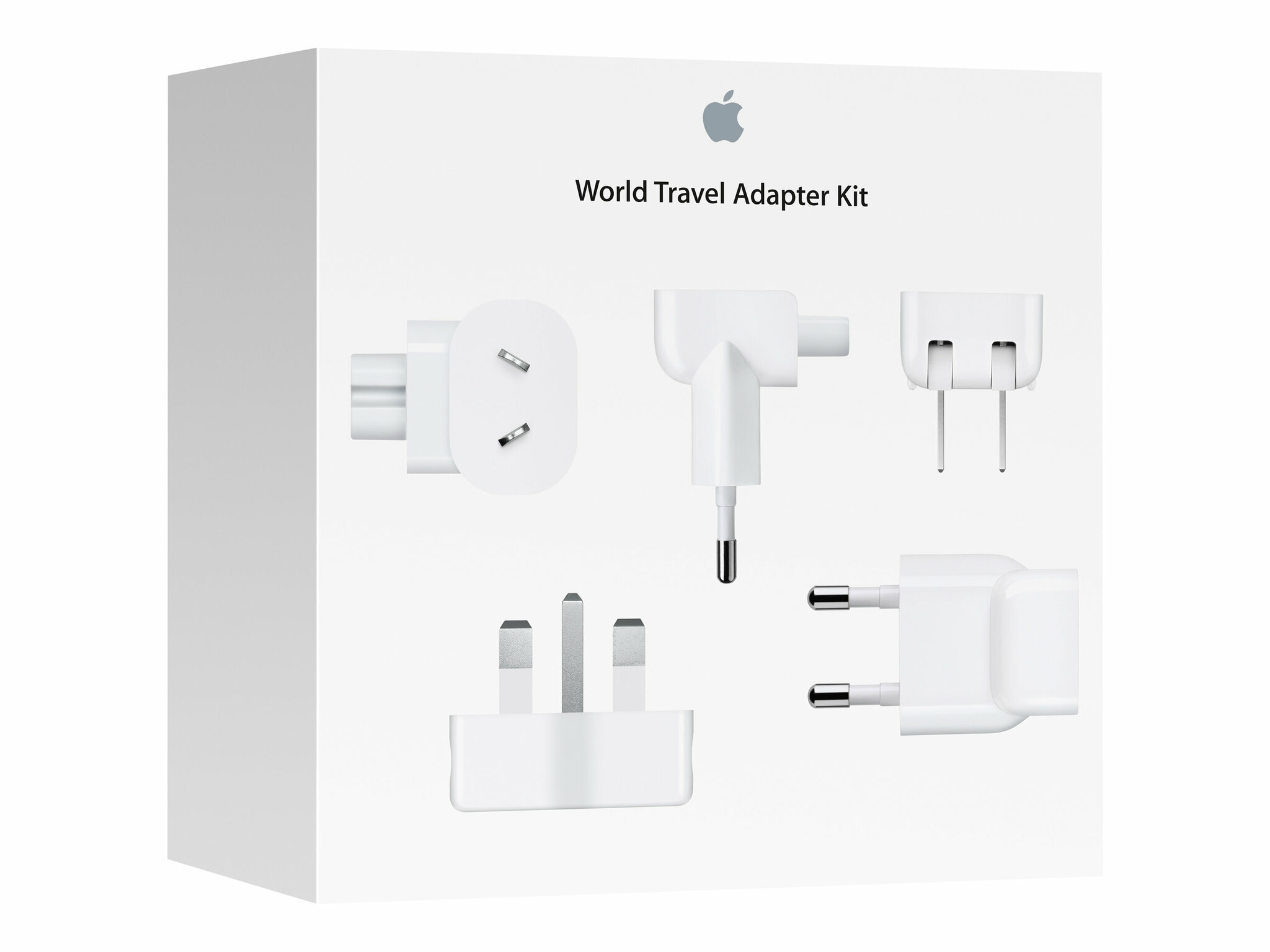 Apple World Travel Adapter Kit – White (MD837ZM/A) #359882